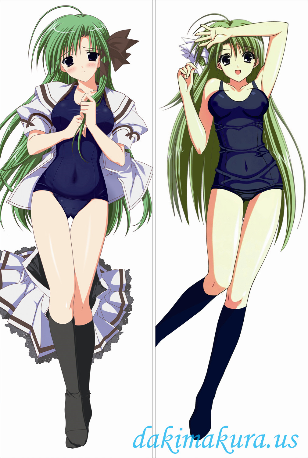 Shuffle - Asa Shigure Japanese hug dakimakura pillow case